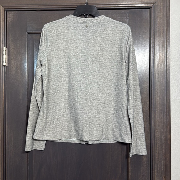 Prana‎ Astele Gray Sun Long Sleeve Top Women's Size Medium - Picture 9 of 9
